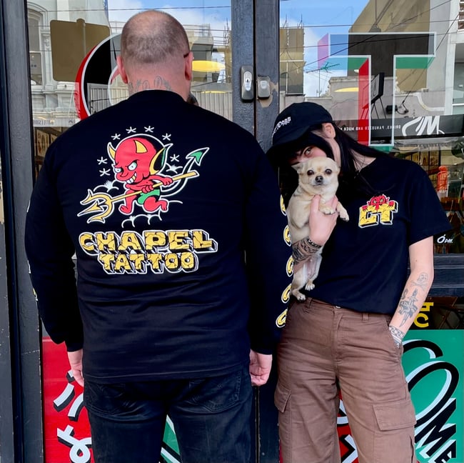 CHAPEL TATTOO TENGU DEVIL LONG SLEEVE Chapel Tattoo CHAPEL TATTOO TENGU DEVIL LONG SLEEVE Chapel Tattoo