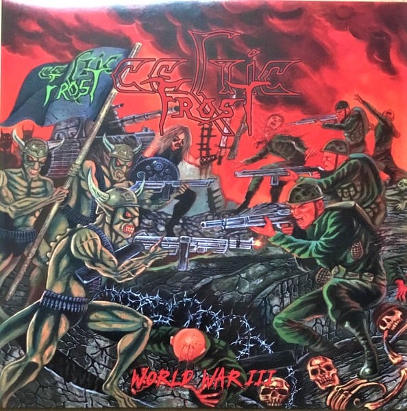 CELTIC FROST - WORLD WAR III 12" DOUBLE LP 