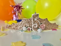Image 1 of Rose gold tiara