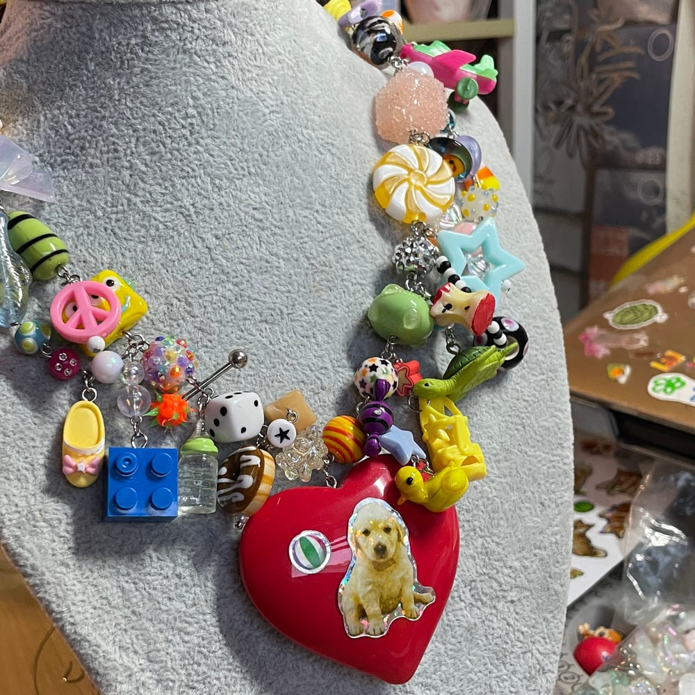 Image of kidcore clutter necklace