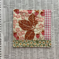 Image 2 of “Happy Friends” Scrappy Quilted Coaster