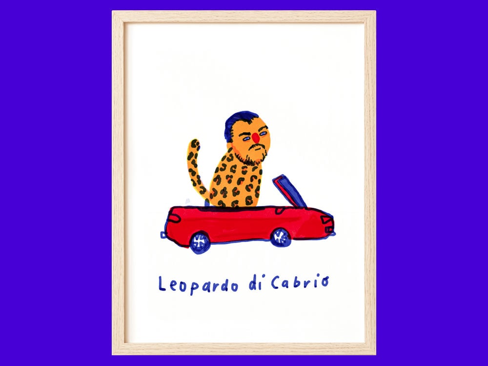 Image of PRINT Leopardo di Cabrio