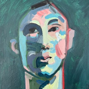 Image of 'The Dancing Boy' Painting by Poppy Ellis