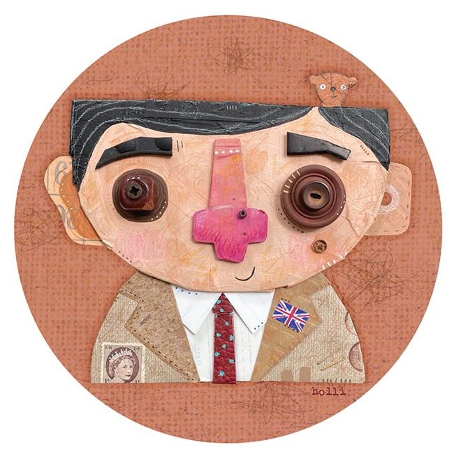 Mr. Bean Noggin'™ Sticker