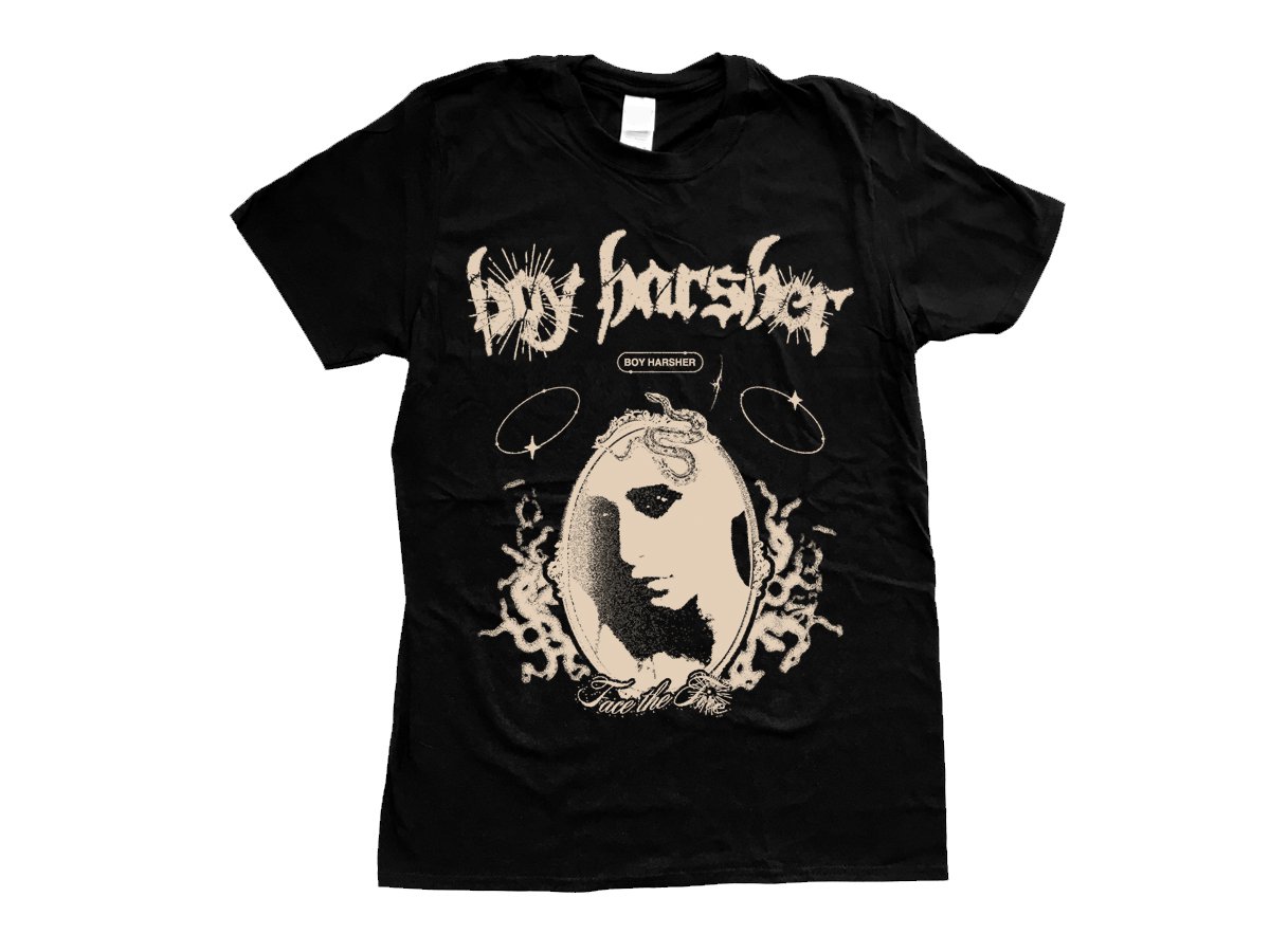 FACE THE FIRE T-shirt | Boy Harsher