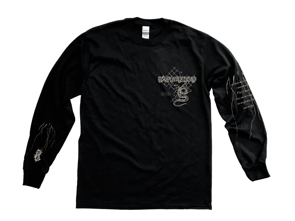 FACE THE FIRE Long Sleeve | Boy Harsher