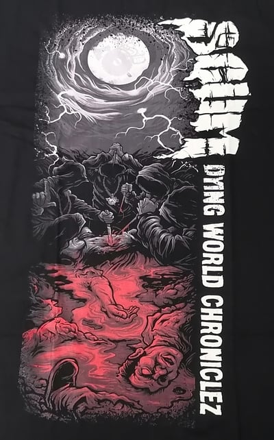 Image of SCUM: DYING WORLD CHRONICLEZ 3 COVER T-shirt 