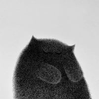 Image 2 of Kitty No.105 Original Artwork