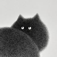 Image 2 of Kitty No.63 Original Artwork