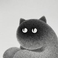 Image 2 of Kitty No.40 Original Artwork