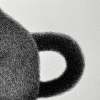 Image 3 of Kitty No.30 Original Artwork - RESERVED FOR EKATERINA