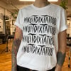 T-shirt Minuit Dix Tattoo x4 White