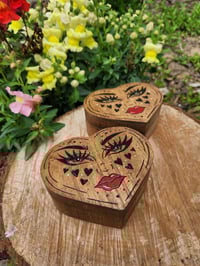 Image 2 of Lover Girl Heart Shaped Altar Box