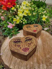 Image 2 of Glam Girl Heart Shaped Altar Box