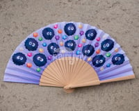 Image 3 of Soot Sprite Folding Fan