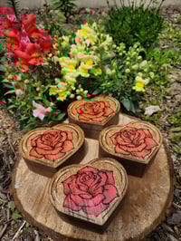 Image 2 of Rose Heart Shaped Altar Box