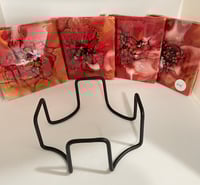 Image 2 of Coaster set with Holder #45