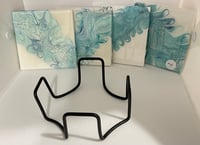Image 2 of Coaster set with Holder #43