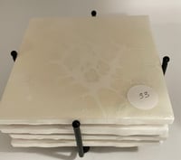 Image 3 of Coaster set with Holder #33