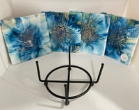Image 2 of Coaster set with Holder #22