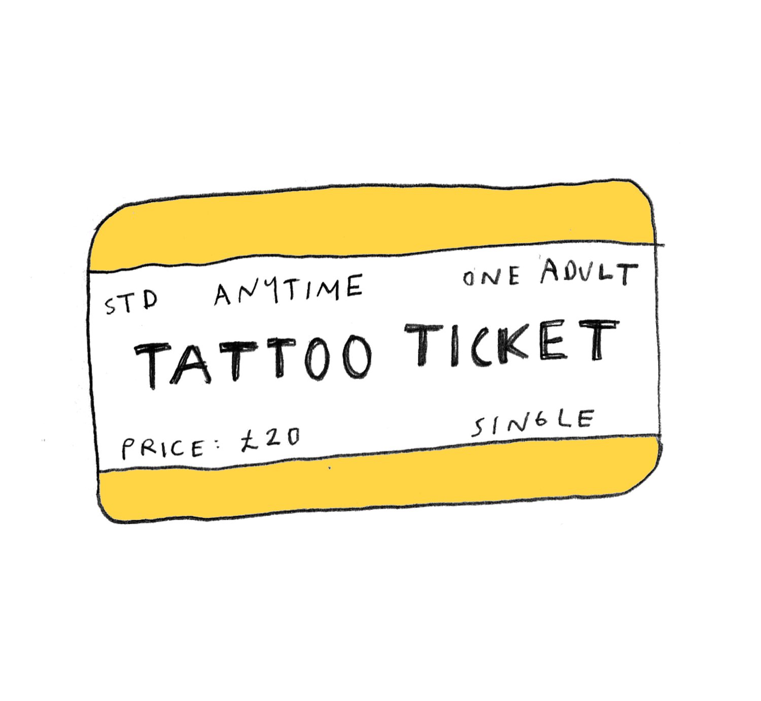 Tattoo Ticket