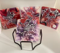 Image 1 of Coaster set with Holder #14
