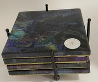 Image 3 of Coaster set with Holder #11