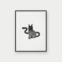 Image 1 of Kitty No.30 Original Artwork - RESERVED FOR EKATERINA