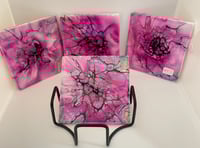 Image 1 of Coaster set with Holder #5