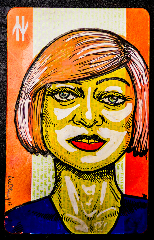 Train Ticket Portrait Number 1.