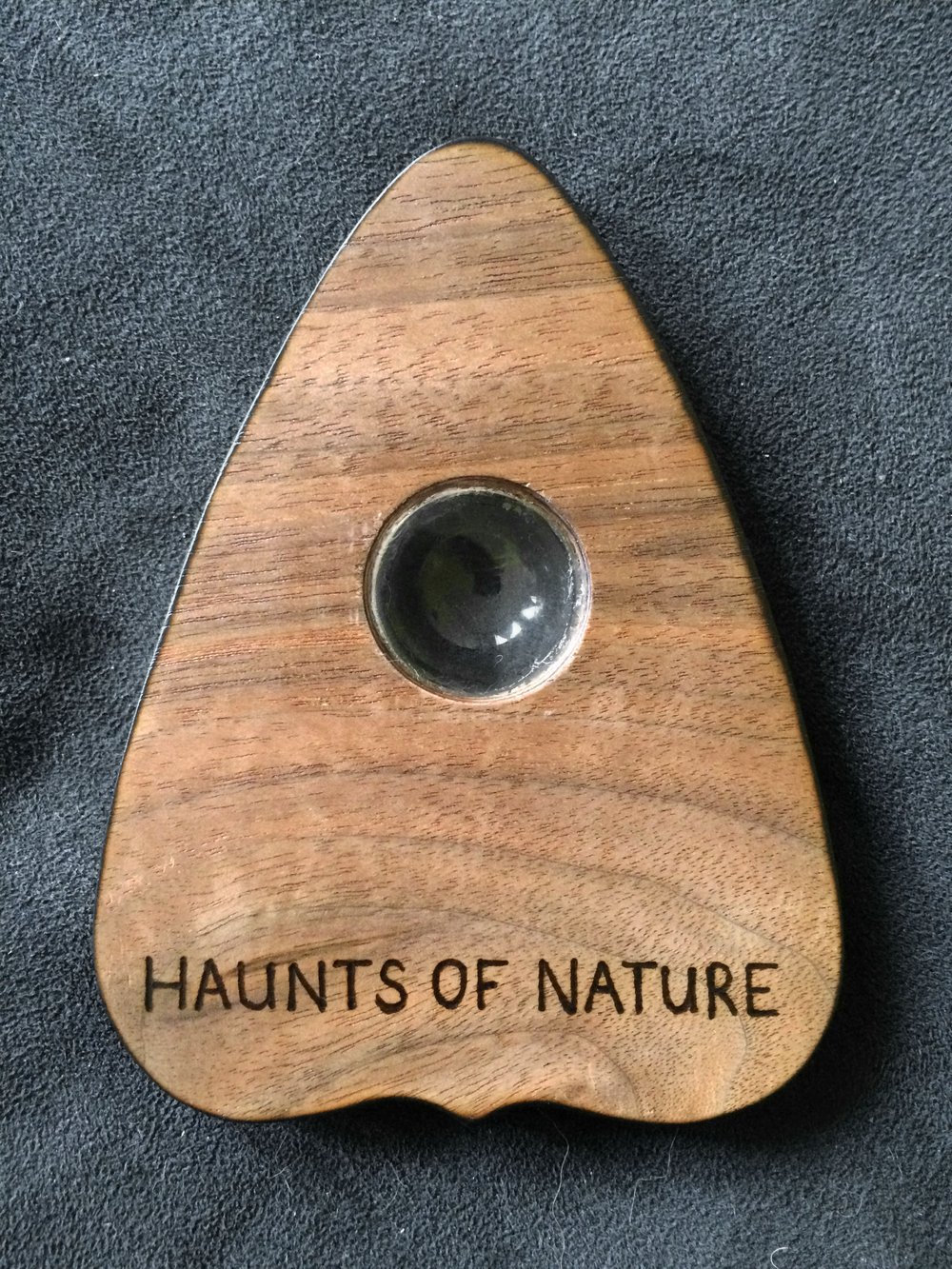 Wood Burned Ouija Planchette: Nordic Knotwork