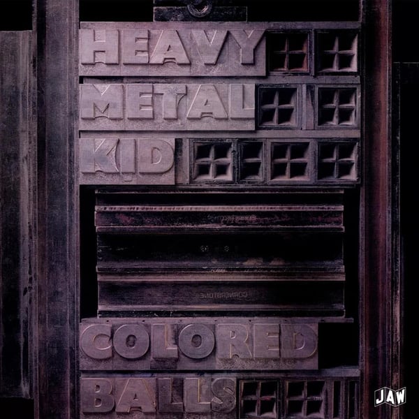 Image of COLOURED BALLS - Heavy Metal Kid LP