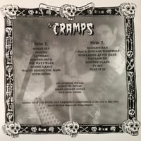 Image 2 of THE CRAMPS - ALL ABOARD THE DRUG TRAIN (GREEN) LP
