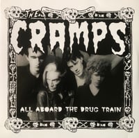 Image 1 of THE CRAMPS - ALL ABOARD THE DRUG TRAIN (GREEN) LP