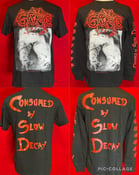 Image of Officially Licensed Gore "Consumed By Slow Decay" Cover Art Short And Long Sleeves Shirts!