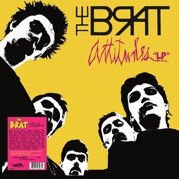 Image of the BRAT - "Attitudes" Lp (Yellow Vinyl)