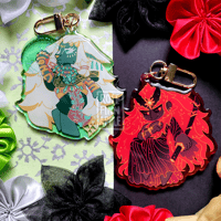 Image 1 of [TLOZ] Rauru & Ganondorf Charms