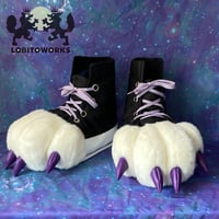 Image 1 of Custom Fursuit Sneaker Paws