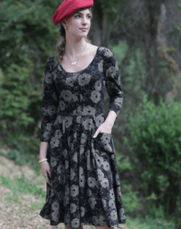 Image 1 of Meadow Dress in Magnolia Print