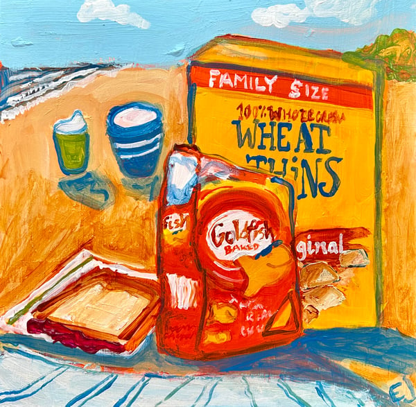 Image of Family Beach Spread 