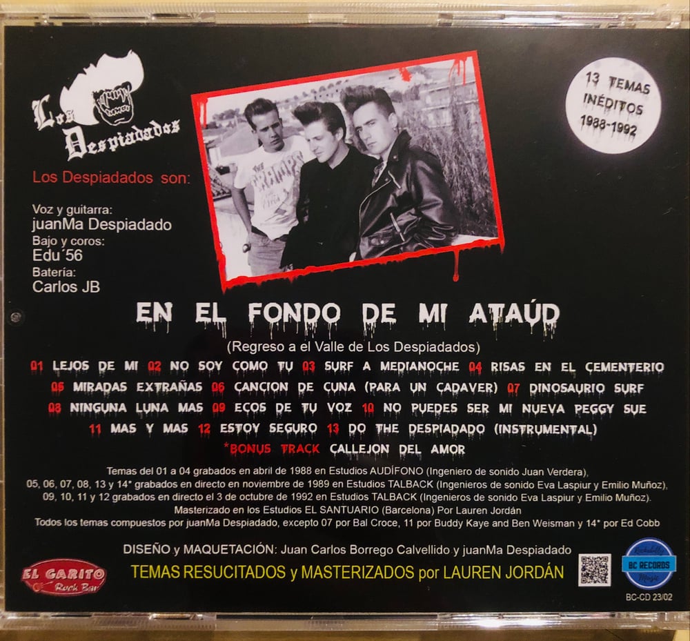 LOS DESPIADADOS - EN EL DONDO DE MI ATAUD (COMP) CD