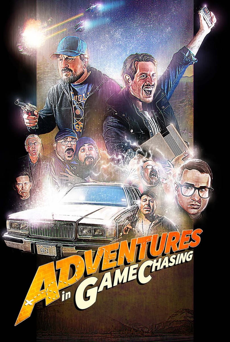 Signed 11x17 Adventures in Game Chasing poster The Game Chasers Signed 11x17 Adventures in Game Chasing poster The Game Chasers