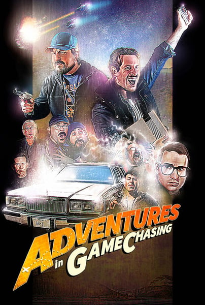 Image of Signed 11x17 Adventures in Game Chasing poster