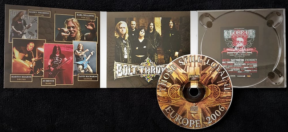 BOLT THROWER - THOSE LOYAL TILL THE END - LIVE 2006