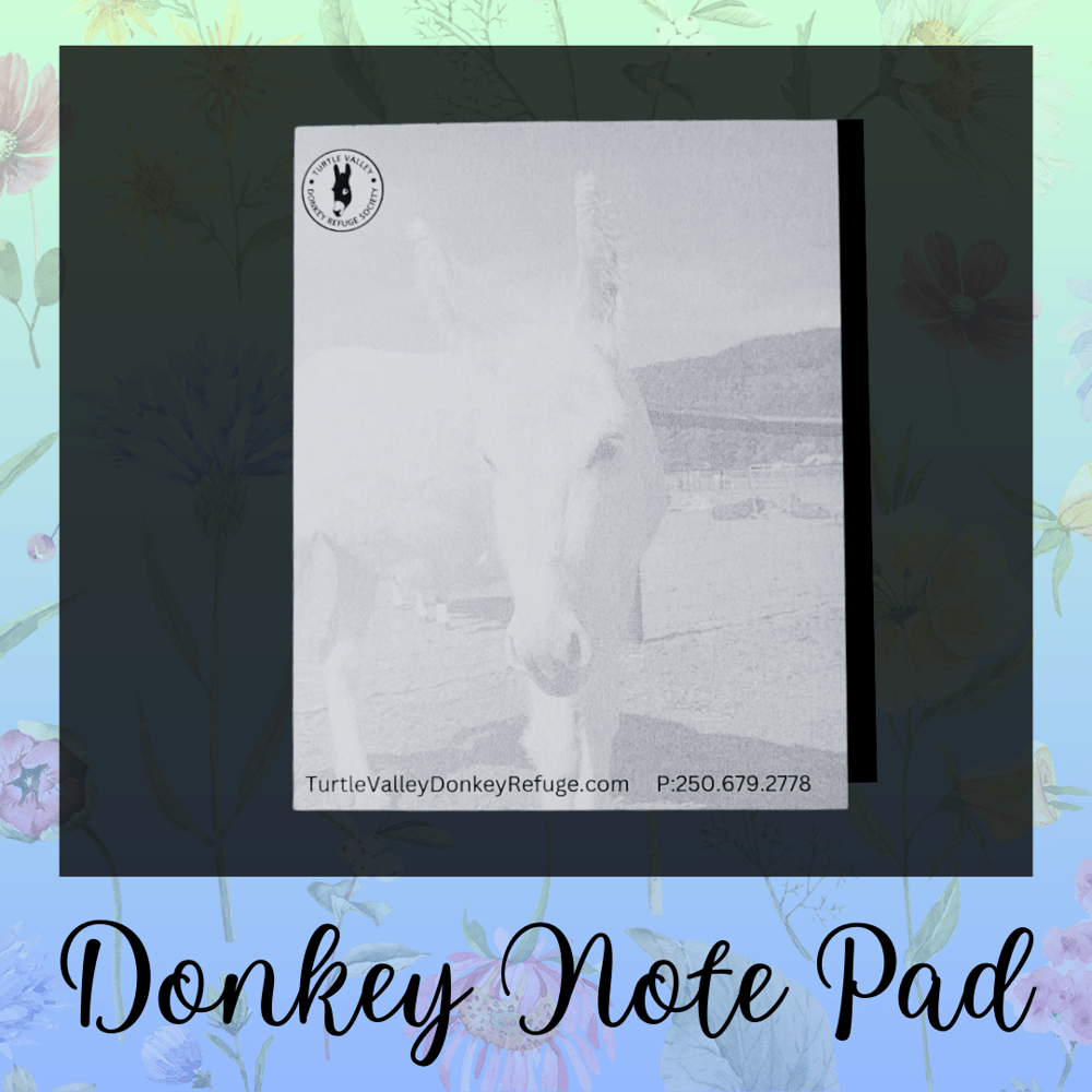 Image of Donkey Note Pad - Single