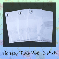 Image 1 of Donkey Notes - 3 pack