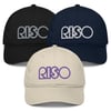 Riso Embroidered Organic Cotton Hat