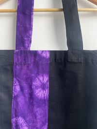 Image 3 of Purple Adire Tote Bag 1 : Decision Sacred Art Gallery