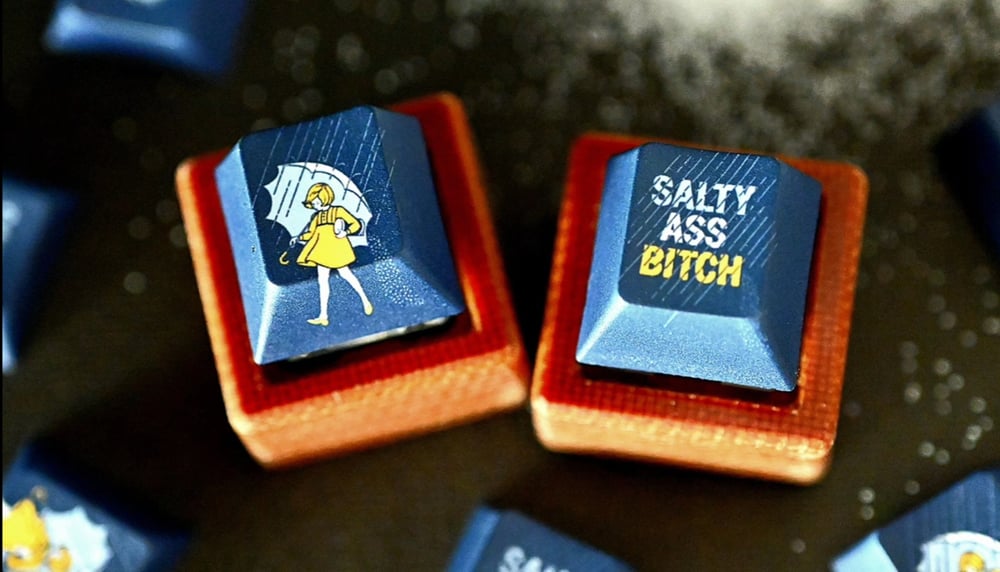 Image of SALTY ASS BITCH V1 KEY CAP SET