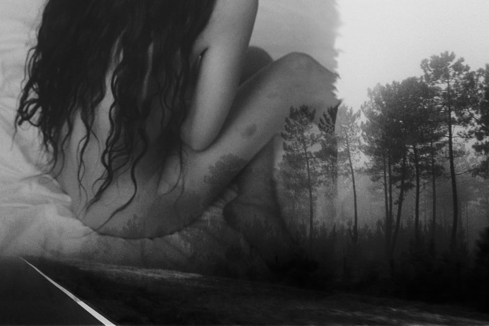 Image of Road/Figure Print)